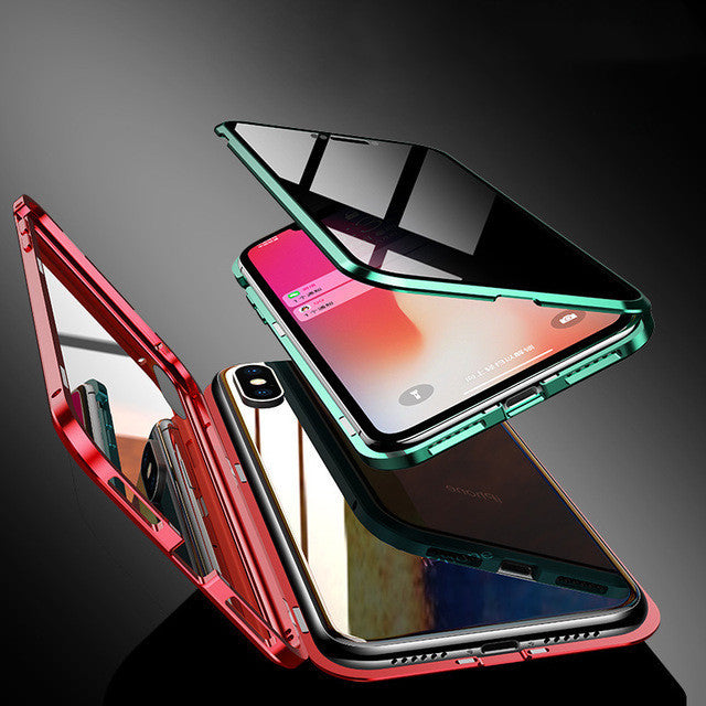 Phone Case Anti-peep Magnetic Protective Shell Magnetic Privacy Glass Case For Phone Phone Case Anti-peep Magnetic Protective Shell Magnetic Privacy Glass Case For Phone
